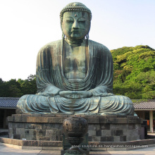 diseño popular al aire libre decoración bronce estatua de Buda
